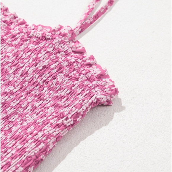 Boho Floral Jumpsuit - Picture 4 of 5